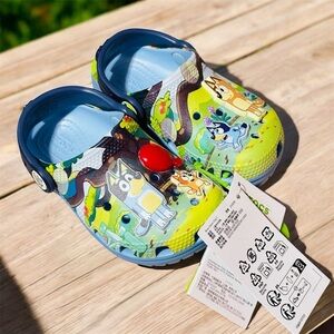 Crocs Bluey Toddler Clogs Slip-On Shoes NEW